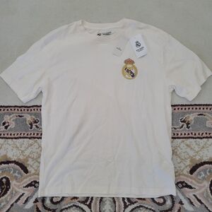 Real Madrid Hollister White Short-Sleeve Tee